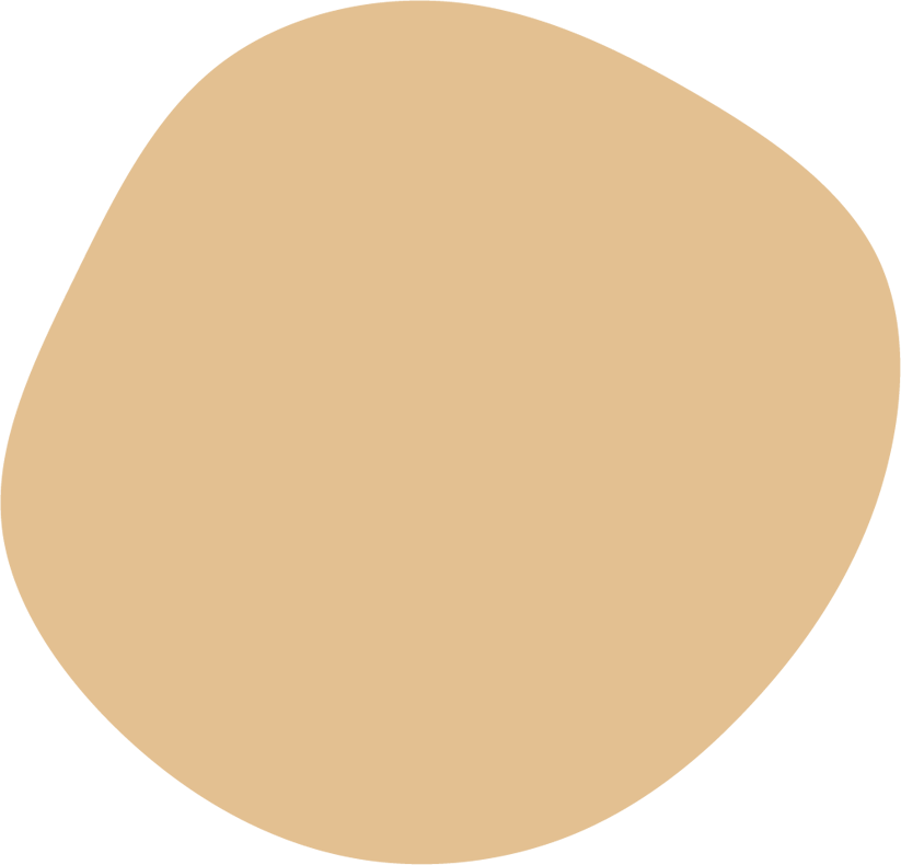 A brown blob