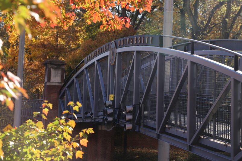 21st Avenue Bridge at Vanderbilt University