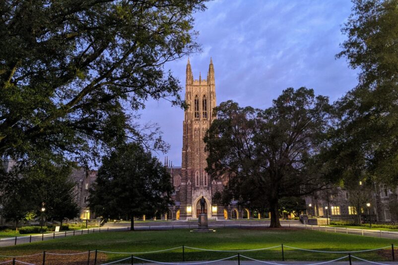 Duke University campus; Duke Chapel